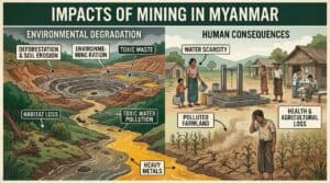 What impacts can mining have on the environment?